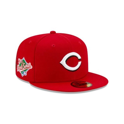 Cincinnati Reds Gorra | New Era MLB State Flower 59fifty Fitted Cap Mexico - Rojos